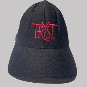 Tryst Wynn Las Vegas Adult‎ Hat Baseball Cap Black Red Flexfit Embroidered Mens